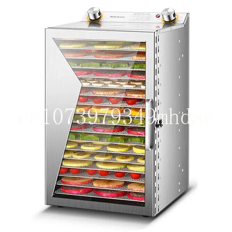 AB01 Dry fruit machine 18 layer warm drying air drying machine food vegetable meat dehydration small multi-functional