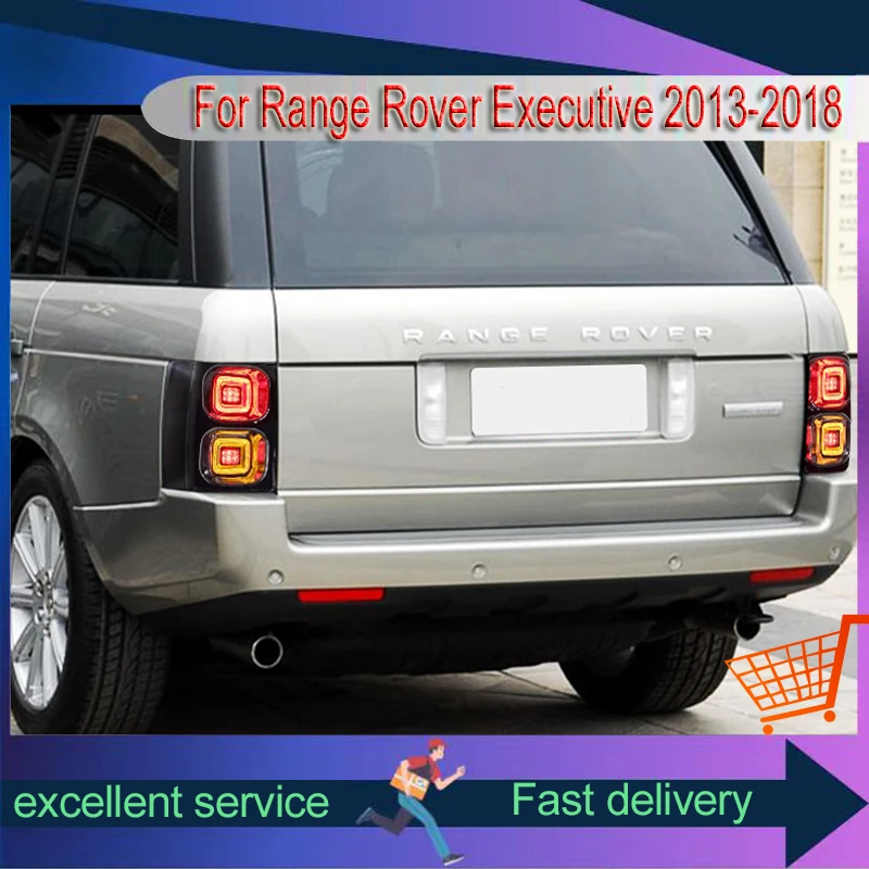 

2 шт. авто фонари для Land Rover 2002-2012 Range Rover Executive задний фонарь DRL задний фонарь светодиодные лампы сигнальные инструменты автомобильные аксессуары