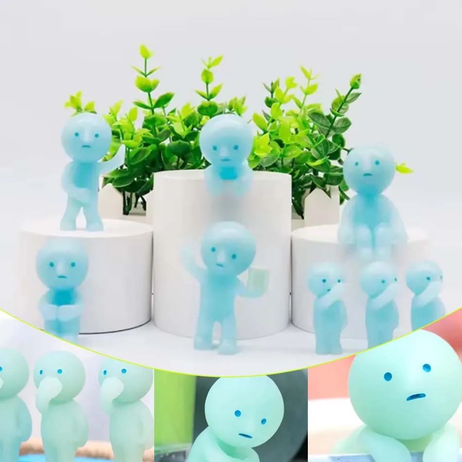 Surprise Gift Yoga Bedroom series multiple doll green Mystery Box Action Figures Decoration Desktop Model Toy For Surprise
