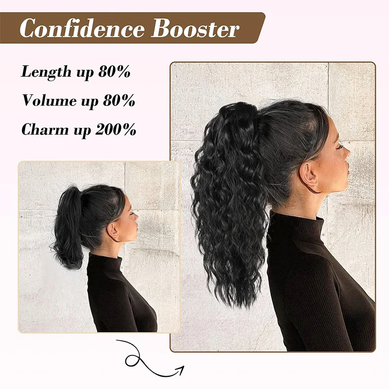 Thumbnail 4 - #73 Best Selling Synthetic Drawstring Ponytails