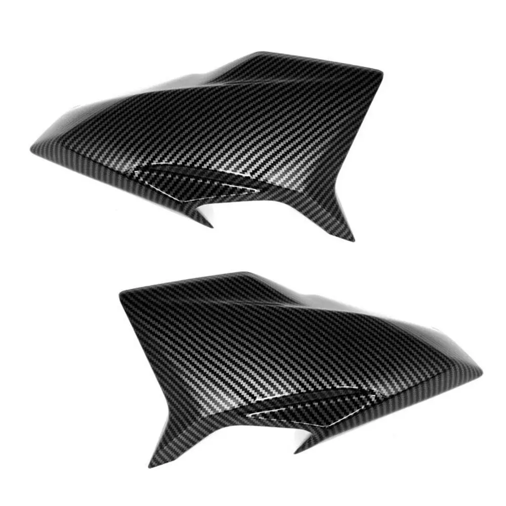 4 Pcs Front Side Frame Fairing Cowl Carbon Fiber For KAWASAKI Z 650 Z650 2020 2021 2022 2023