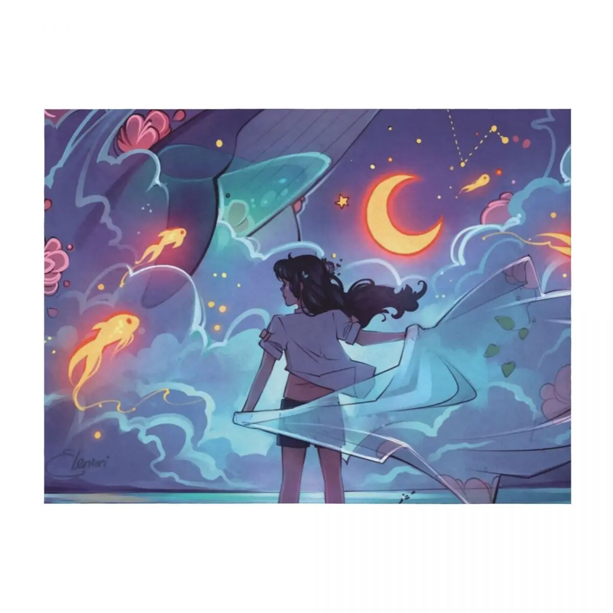 

Galaxies Throw Blanket Soft Extra Large Throw Personalized Gift Luxury Brand Blankets