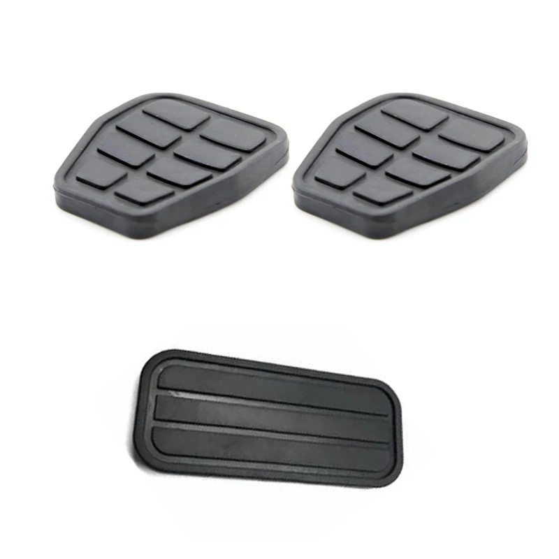 Manual Pedal Rubber Set 3pcs for VW Golf MK2 MK3 / Transporter T4 Van Camper Brake/Clutch/Gas Pedals