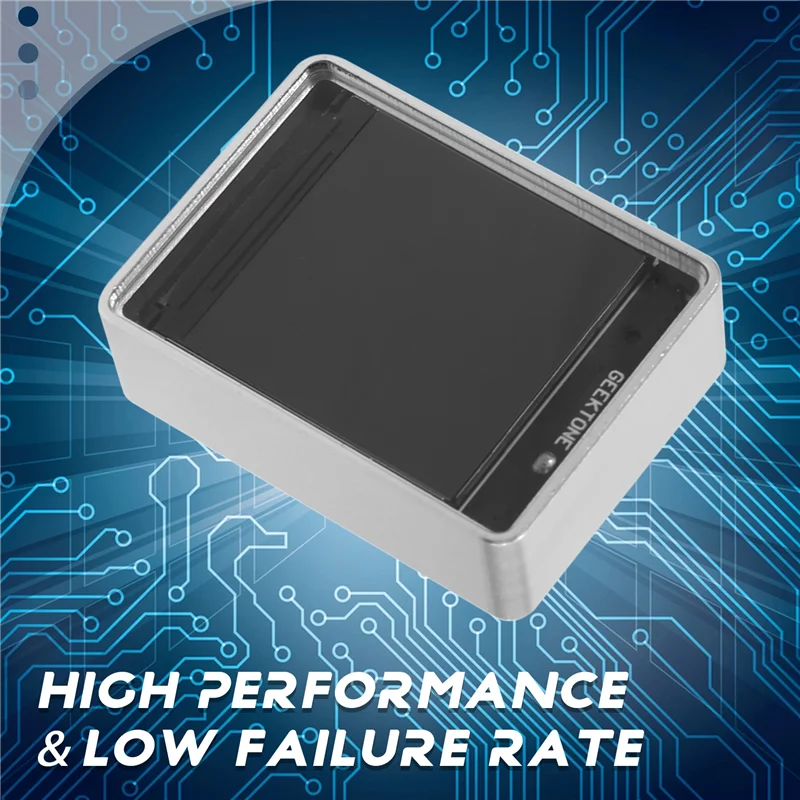 CEA LCD da 1,3 pollici Stereo Controllo vocale Amplificatore dello spettro musicale Analizzatore del ritmo VU Meter Indicatore del livello audio