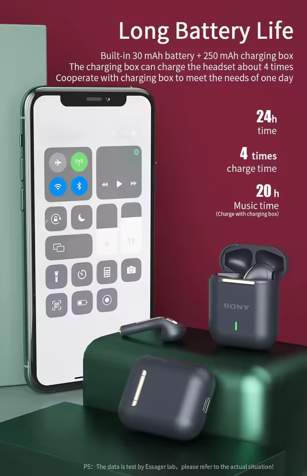 J18 이어폰 이미지