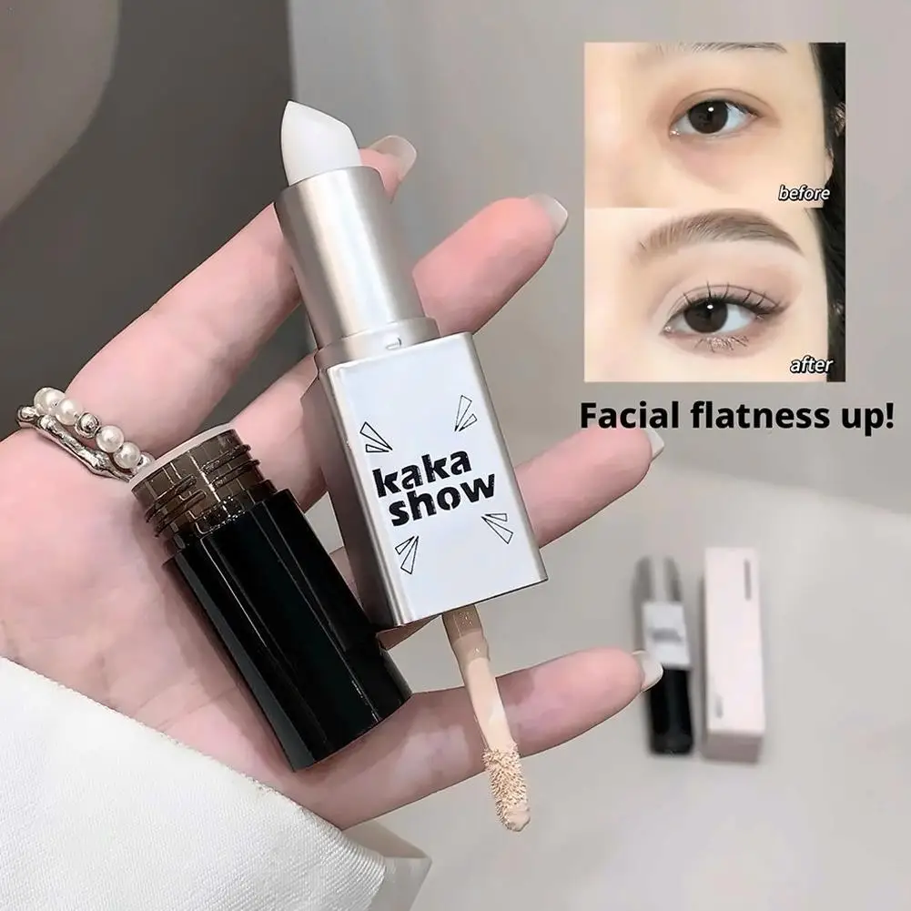 

Pre Makeup Moisturizing Balm Concealer Stick Double-head Liquid Concealer Matte High Coverage Waterproof Lasting Foundation Base