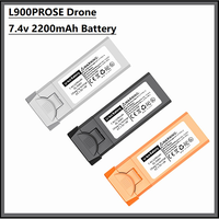 7.4V 2200mah L900 Pro Se Battery for L900prose Max Rc Drone Battery For Accessories Quadcopter RC Plane Parts Drone Accessories