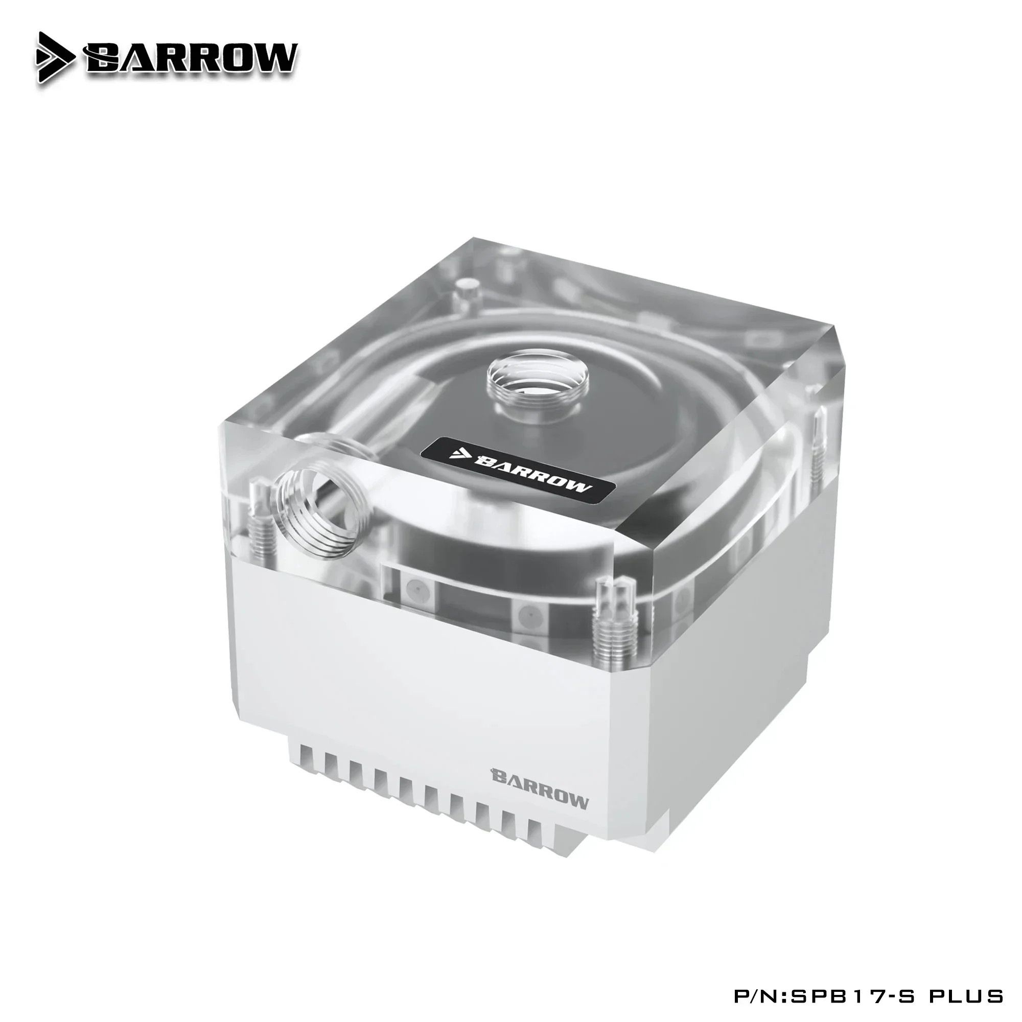 Barrow PC Pumps 17W PWM Water Cooling Pump With Aluminum Radiator Cover 5V ARGB High Quality