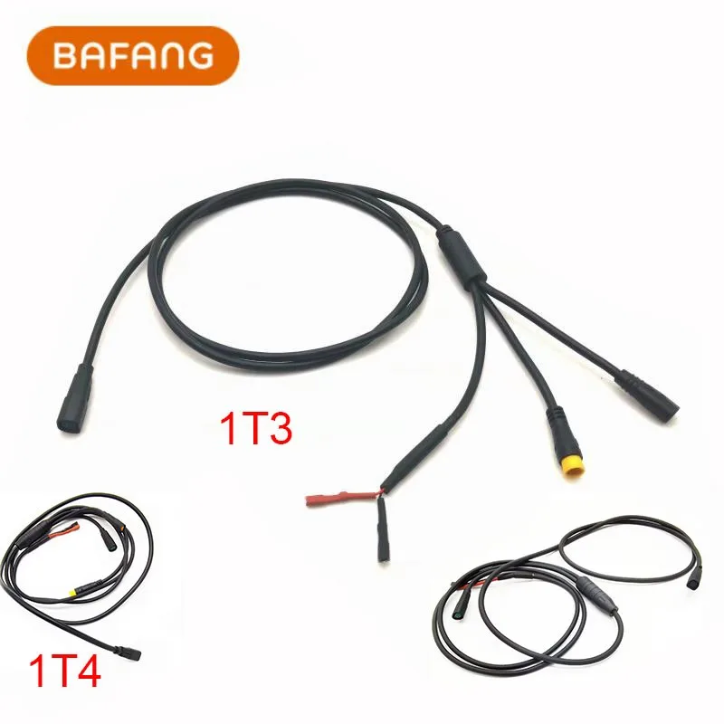 BAFANG Central Motor E-Bike Main Line Display Cable EB-BUS 1T2 1T3 1T4 M500 M600 M510 M820 Throttle Cable 6V Front Light Cable