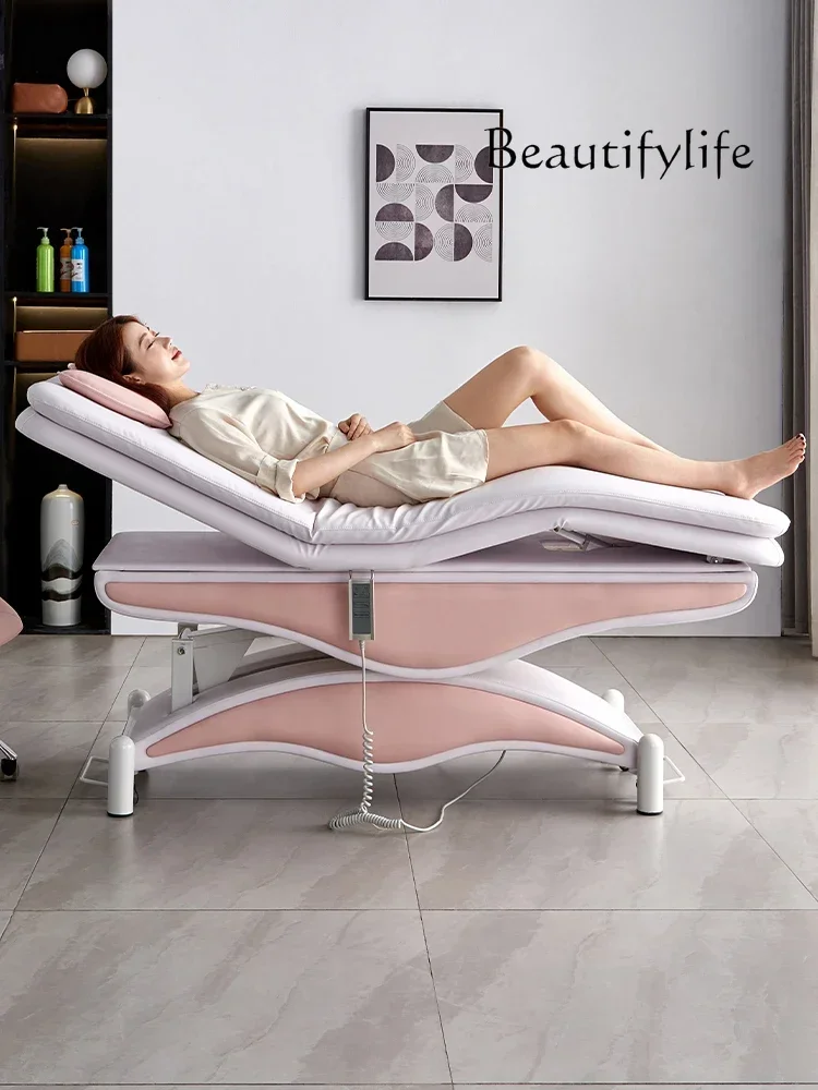 Lifting Electric Beauty Massage Bed Beauty Salon Special Automatic Dental Multifunctional Tattoo Bed