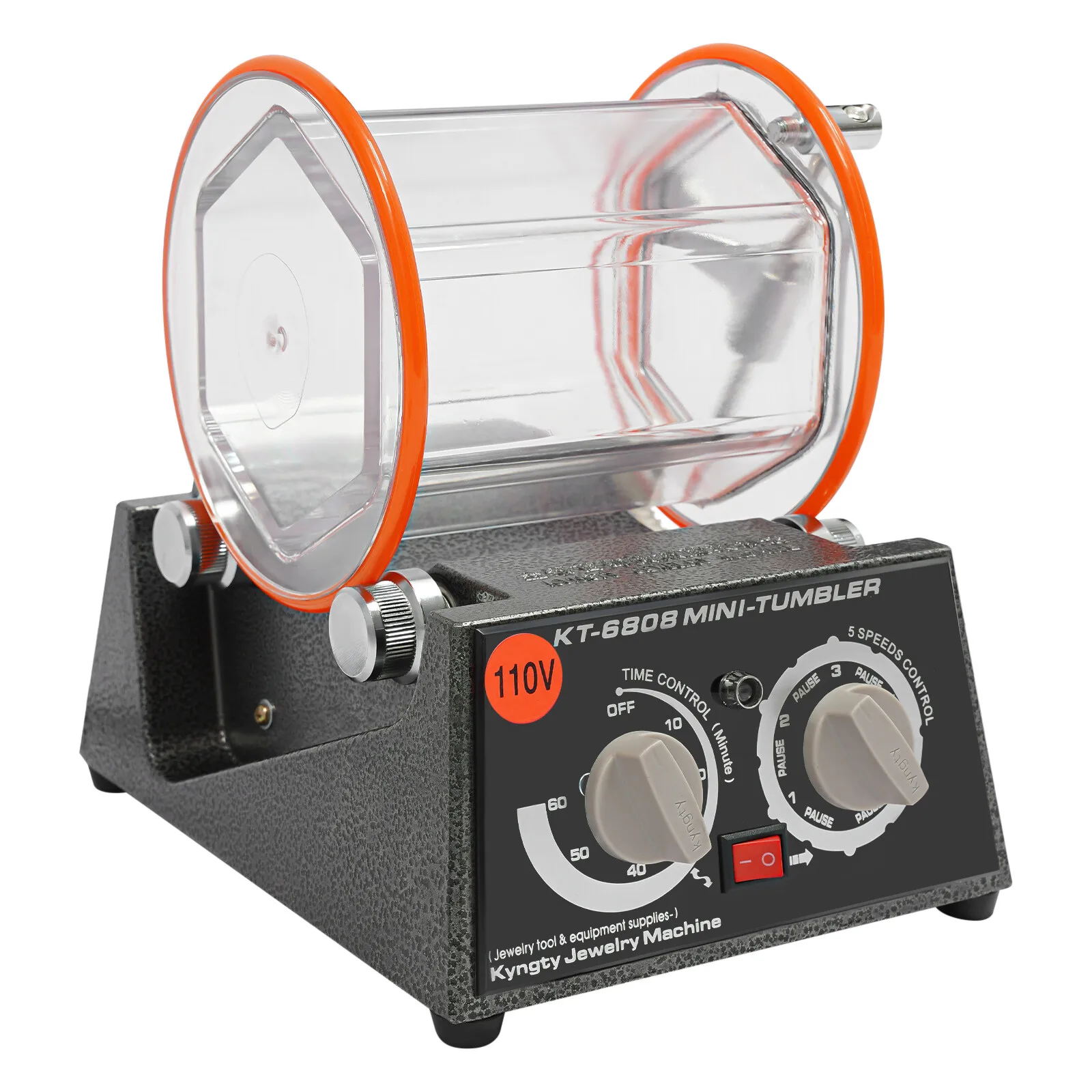 استعادة اللمعان! آلة تلميع احترافية بقدرة 60 وات مع تحكم بـ 5 سرعات، مثالية لورشة المجوهرات والمعادن #6