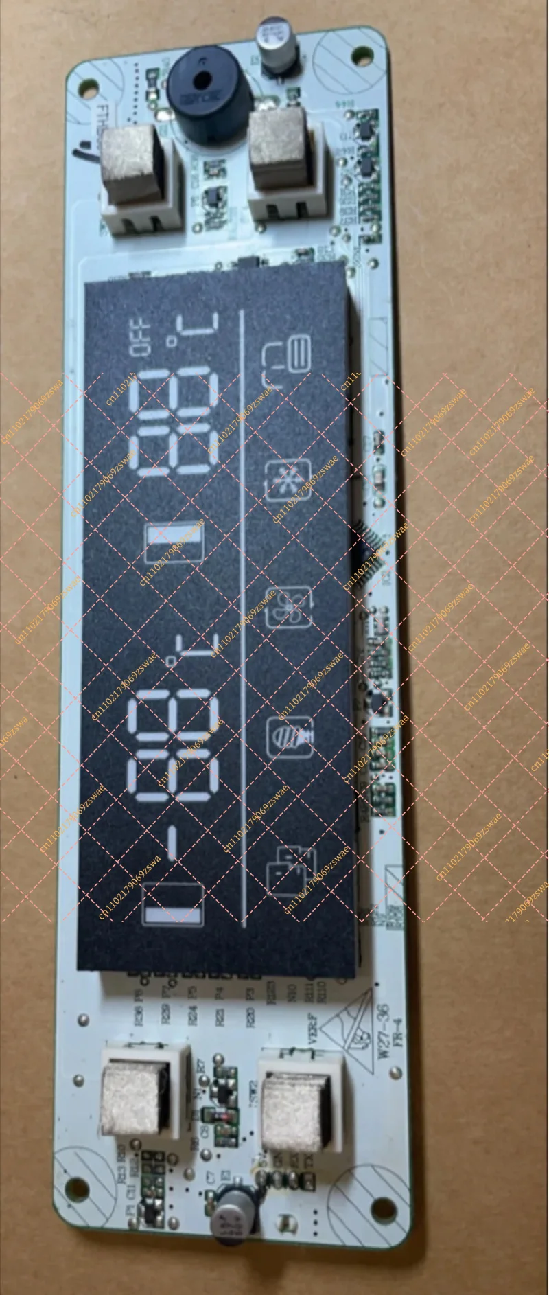 Display Button Board & Trackpad W27-36A/36B/FF2-66C/89B/124A/127, Replacement Accessory for Omar Haier Refrigerators