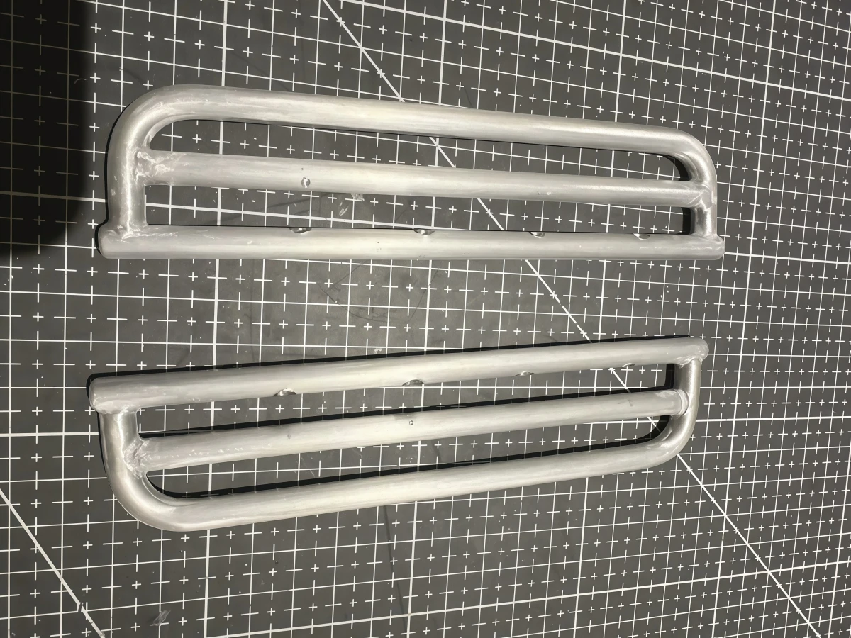 Metal Side‑Steps Foot‑Pegs For Axial Wraith 90018 90031 1/10 RC Rock‑Racer Chassis Side‑Protection Upgrade‑Parts