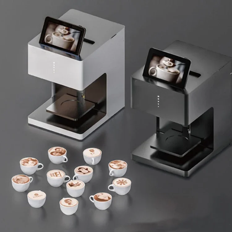 High Resolution Coffee Printer Machine for Latte Cappuccino Design Coffee Printer