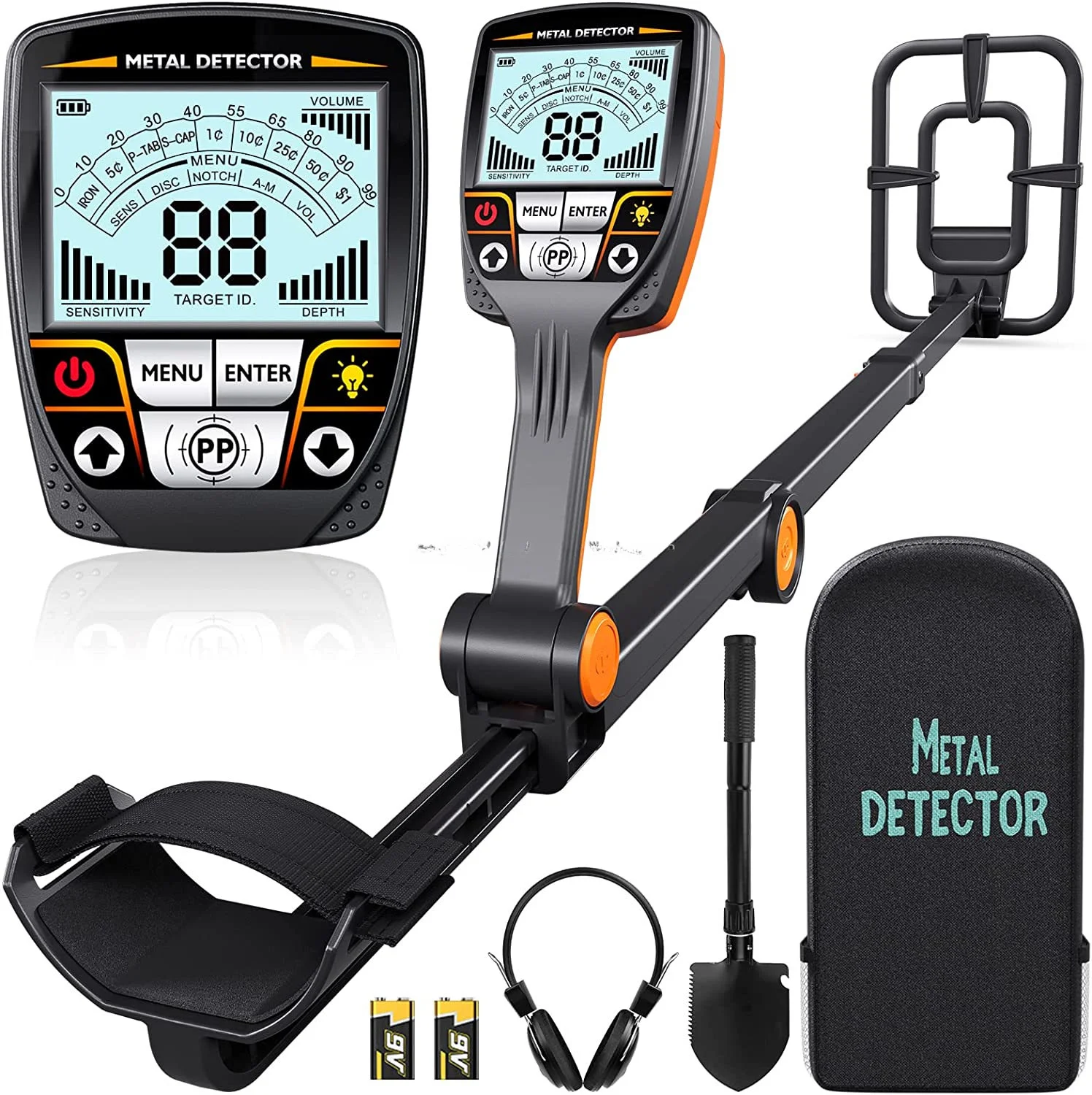 Gold metal detector For TX-640 gold detector underground finder foldable metal detector