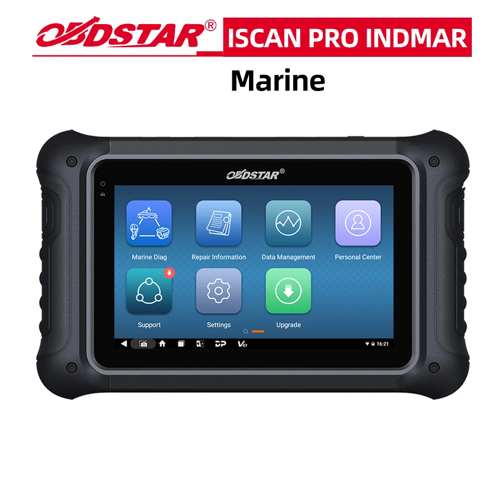 

OBDSTAR ISCAN PRO for INDMAR Marine Diagnostic Tool Support 2.4L, 3.0L, 4.3L, 5.0L, 5.7L, 5.7L HO, 5.7L HO SS, 6.0L, 6.0L SS