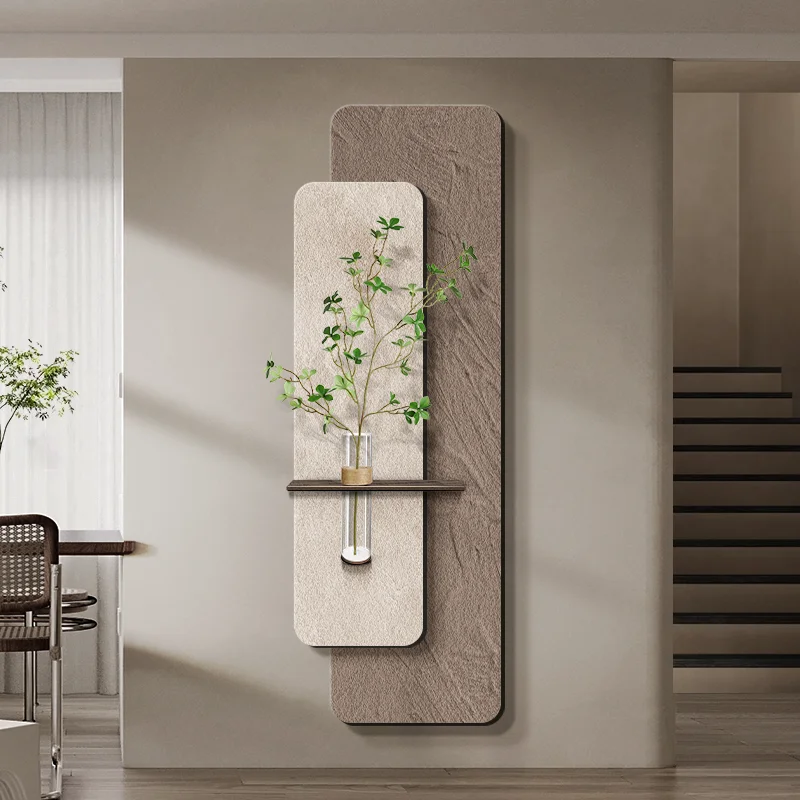 Modern Sandstone LED Wall Lights For Corridor Living Room Background Hanging Painting Lamps Home Decoration Vase Mural Lighting