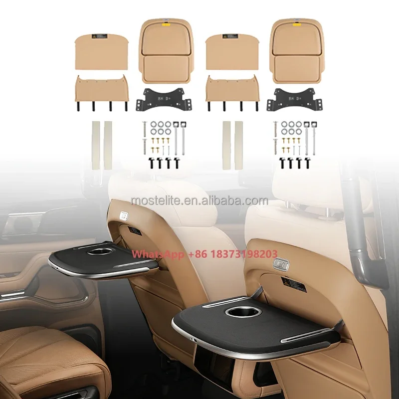

2025 Hot Sale Car Folding Table with Wireless Charging Car Rear Seat Back Electric Folding Table for Byd Leopard 8 Accessories