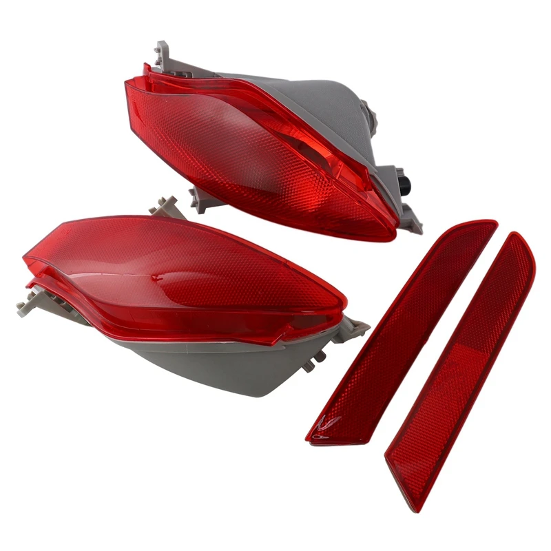 جديد سيارة المصد الخلفي الأيمن عاكس أضواء لمازدا CX7 CX-7 2008-2015 الذيل الضباب ضوء الإسكان عدسة حمراء