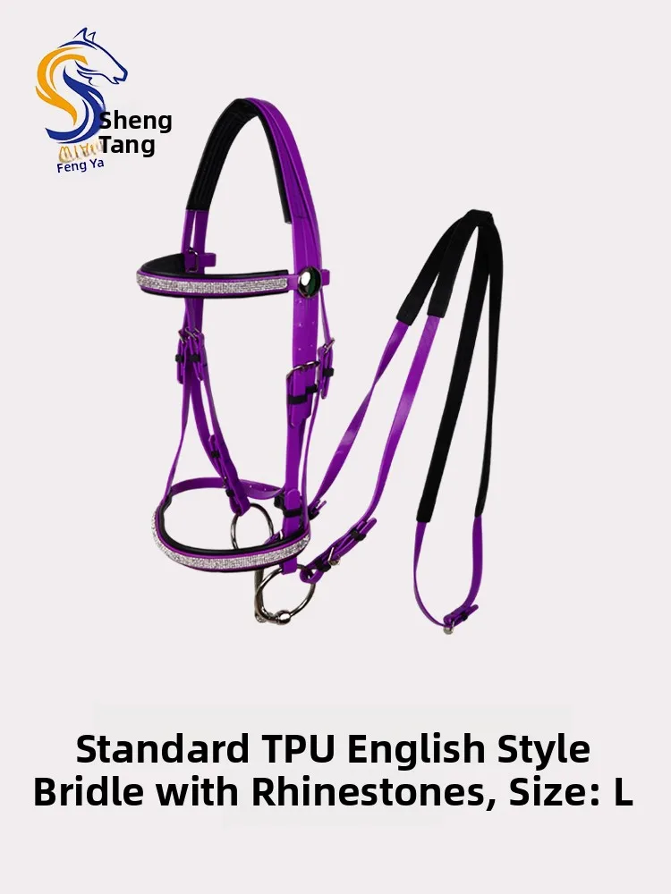 morsier-d'equitation-en-tpu-ordinaire-de-style-britannique-avec-diamant-antiderapant-resistant-a-l'usure-taille-reglable-equipement-d'equitation