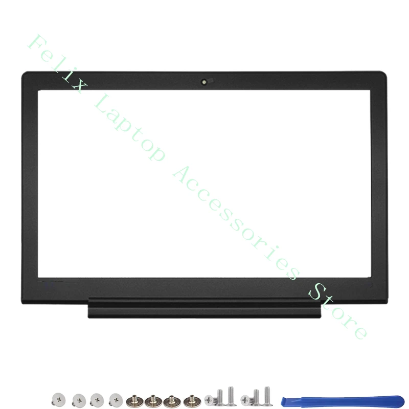 Imagem -04 - Lenovo Ideapad 70015 700-15isk E520-15 Rui7000 Penutup Belakang Lcd Moldura Depan Engsel Palmrest Carcaça Bawah Hitam Novo