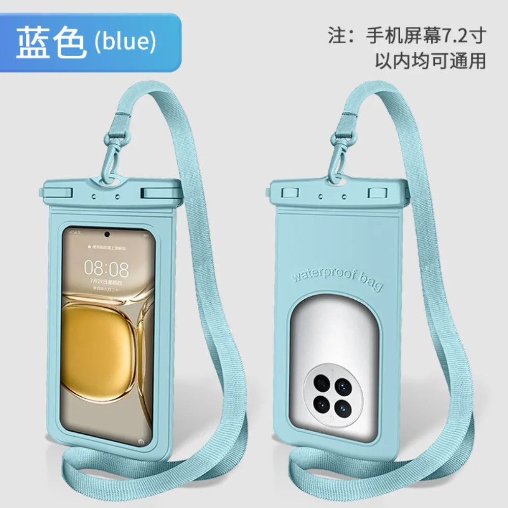 Water-spraying Festival Supplies Mobile Phone Waterproof Bag Transparent Dustproof Touch Screen Bag Storage Waterproof