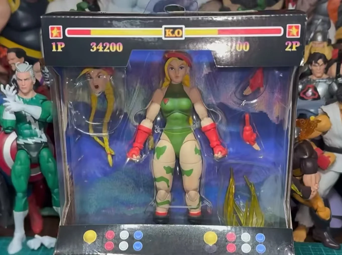 Figura de Acción JADA Street Fighter 1/12, Figura de Juguete Deejay de JADA