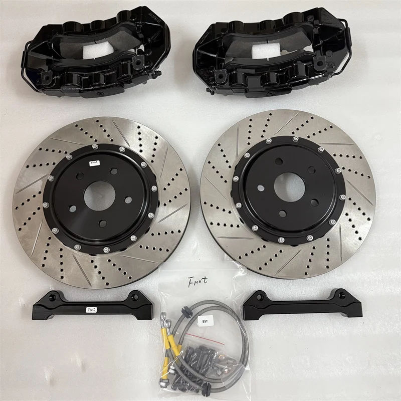 

Jekit6 Pots Brake Caliper 405*34mm Hole Line Disc for 2010 Cadillac Escalade Ext 6.2 6speed