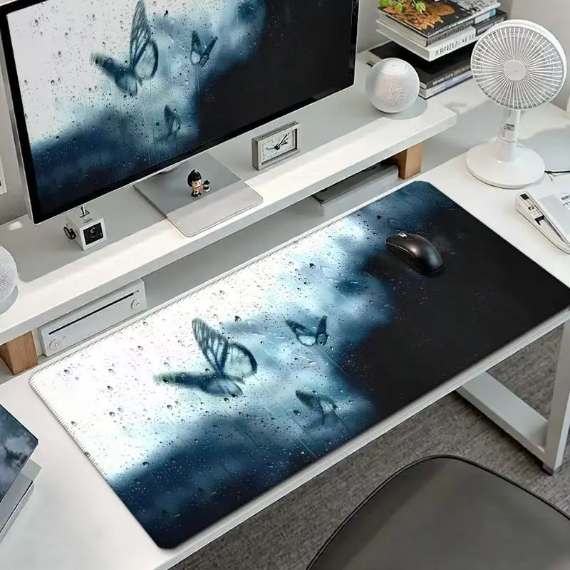 

Коврик для мыши с мультяшным рисунком, большой, милый, для девочек, для общежития, для компьютерного стола, большой коврик для клавиатуры