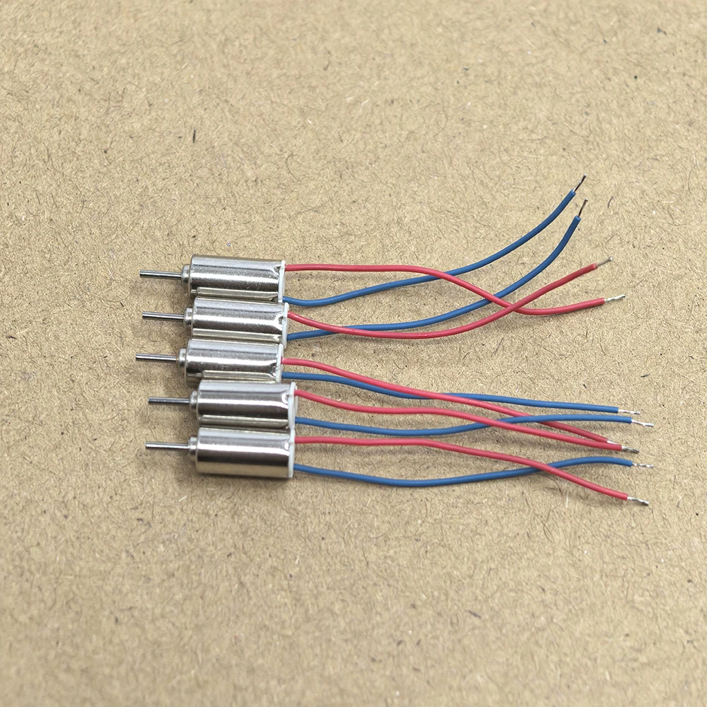 

5PCS 0408 4mm*8mm Mini Coreless Motor DC 1.5V-4.2V 3.7V 65000RPM high Speed Micro Tiny Hollow Cup Engine DIY RC Drone Toy Model