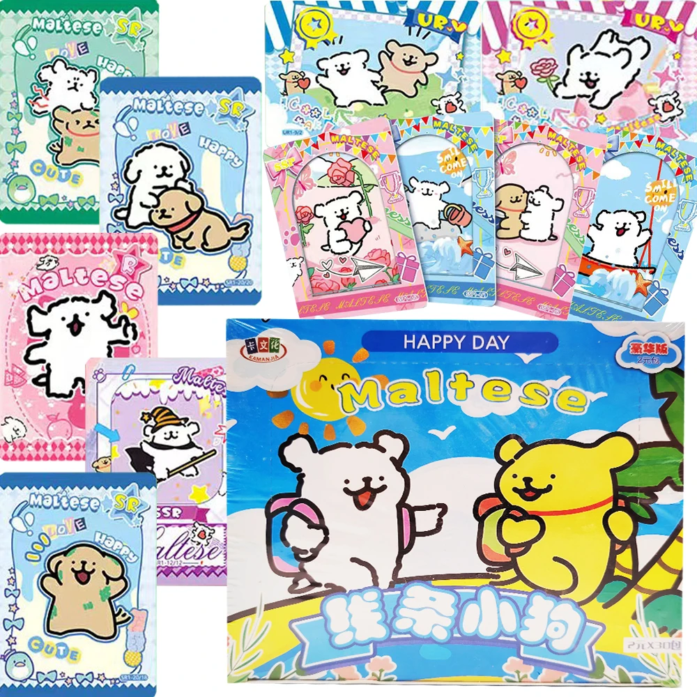 

Animated Collection Cards Easy Healing and Joyful Daily Life Cute and Creative Cartoon Characters Cards Booster Box Fans Gifts