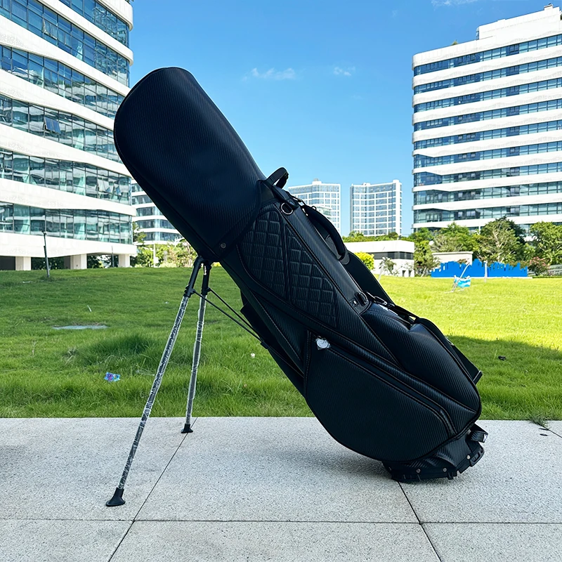 Multicolor Waterproof PU Leather 5 Ways Korea Golf Stand Bag in Stock