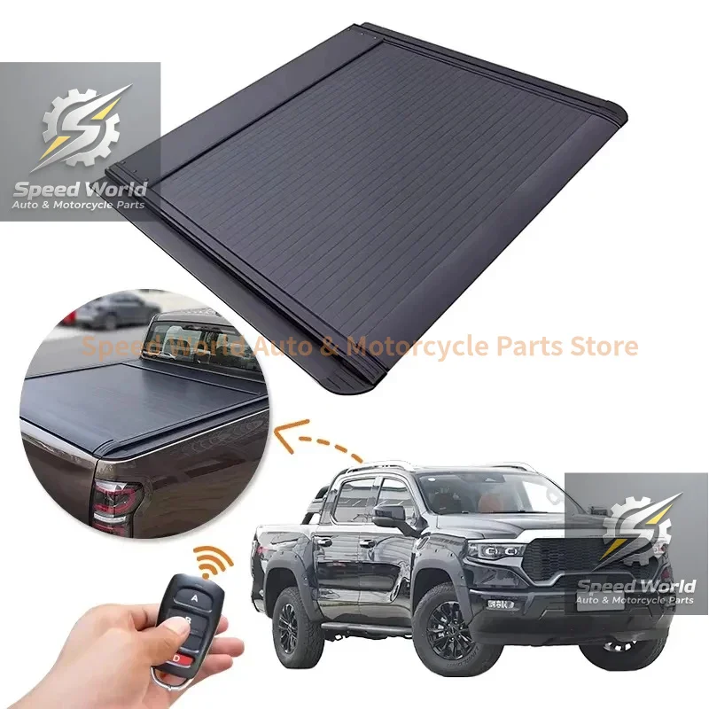High Quality Rainproof Dustproof Anti Theft Electric Roller Shutter Tonneau Cover For Foton Tunland V9