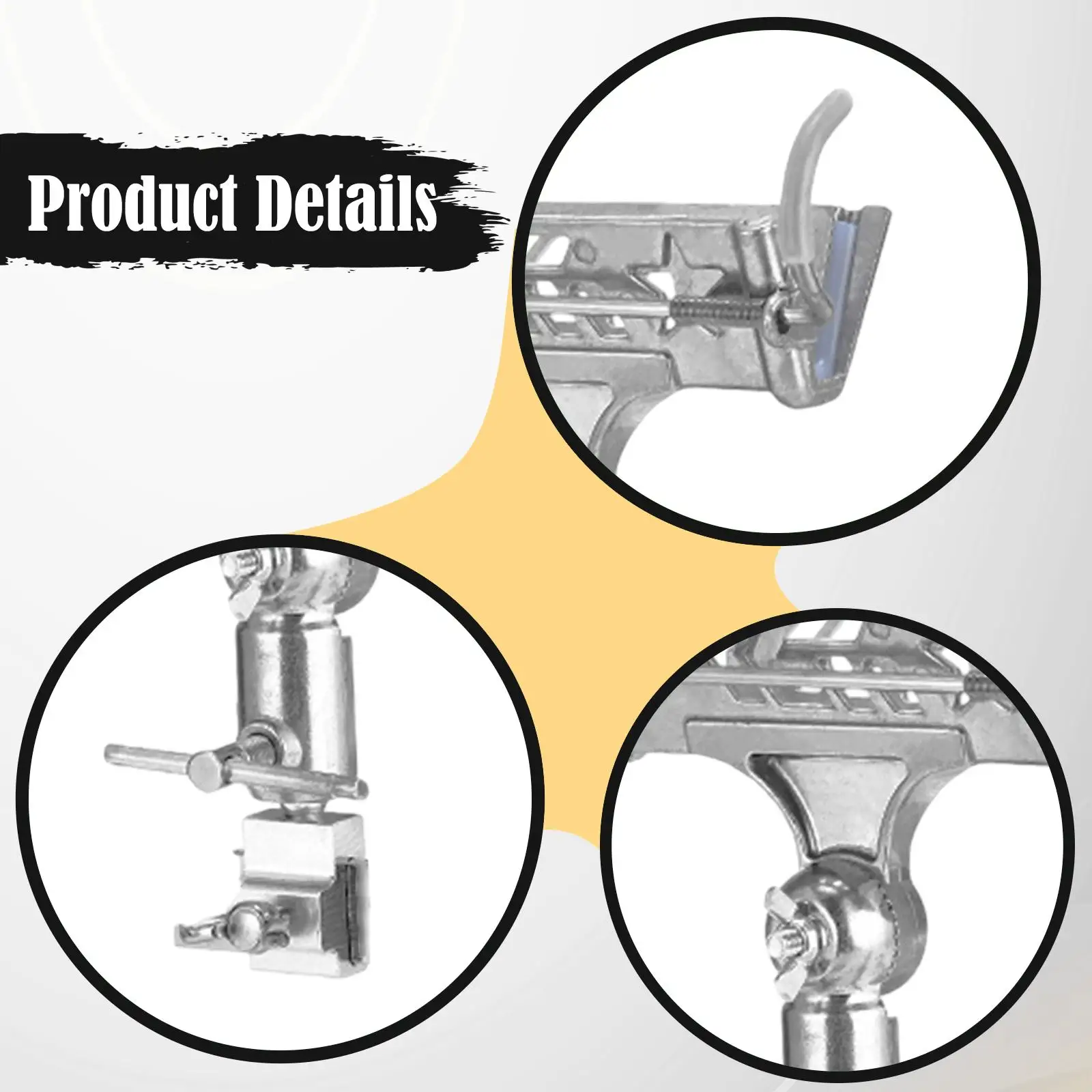 حامل قضيب الصيد عملي قابل للتعديل وسهل الحمل ودعم تثبيت قوس القطب لألواح الجسر وقوارب الكاياك