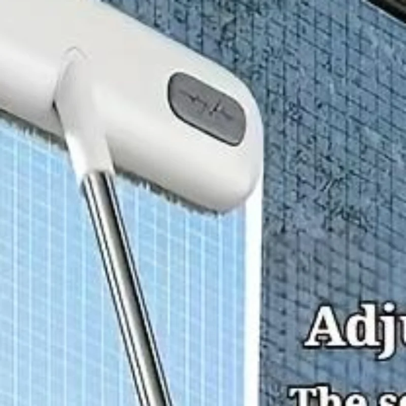 Magic Window Cleaning Brush & Pet Hair Remover With Retractable Double Rod - Adjustable Window Tool Suitable For Screens/Glass