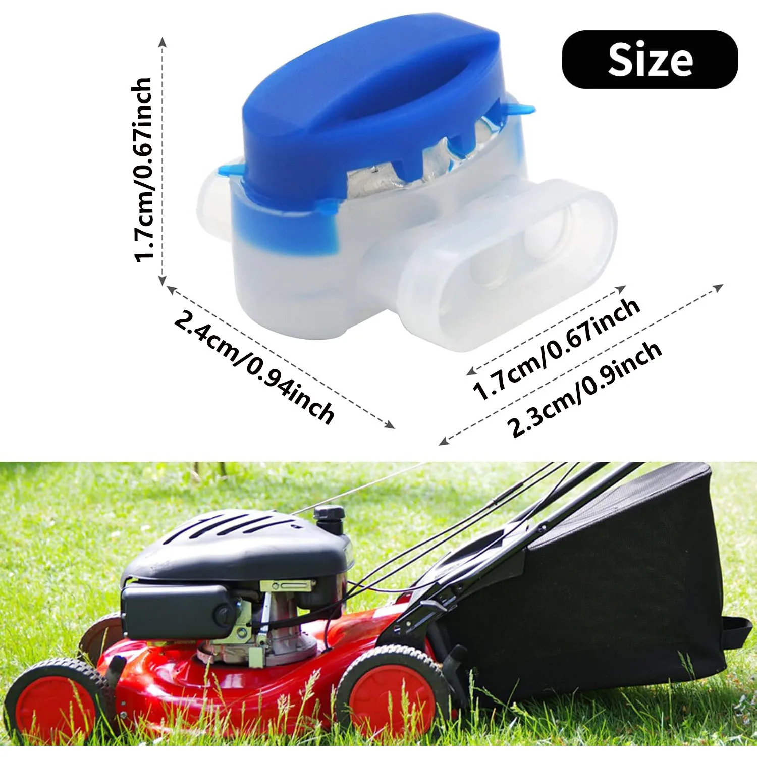 10-100Pcs Robotic Lawnmower Cable Connector Gel Connector Terminal 3 Pin Electrical 314 Wire Connectors Accessories