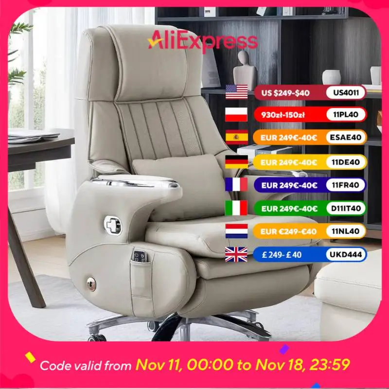 

Floor Luxury Armrest Office Chair Elegant Comfy Study Recliner Gaming Chairs Design Living Room Sillas De Oficina Home Furniture