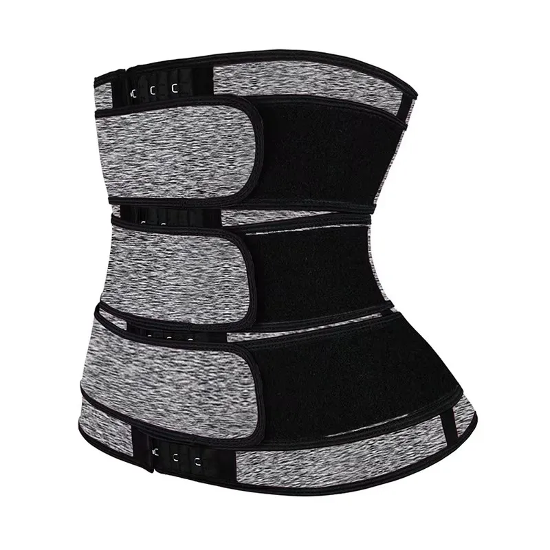 Double Strapped Men's &Women's Slimming Body Shaper, Women's Adjustable Corset Tummy Tuck Belt, Men's & Women's Fitness Weight L