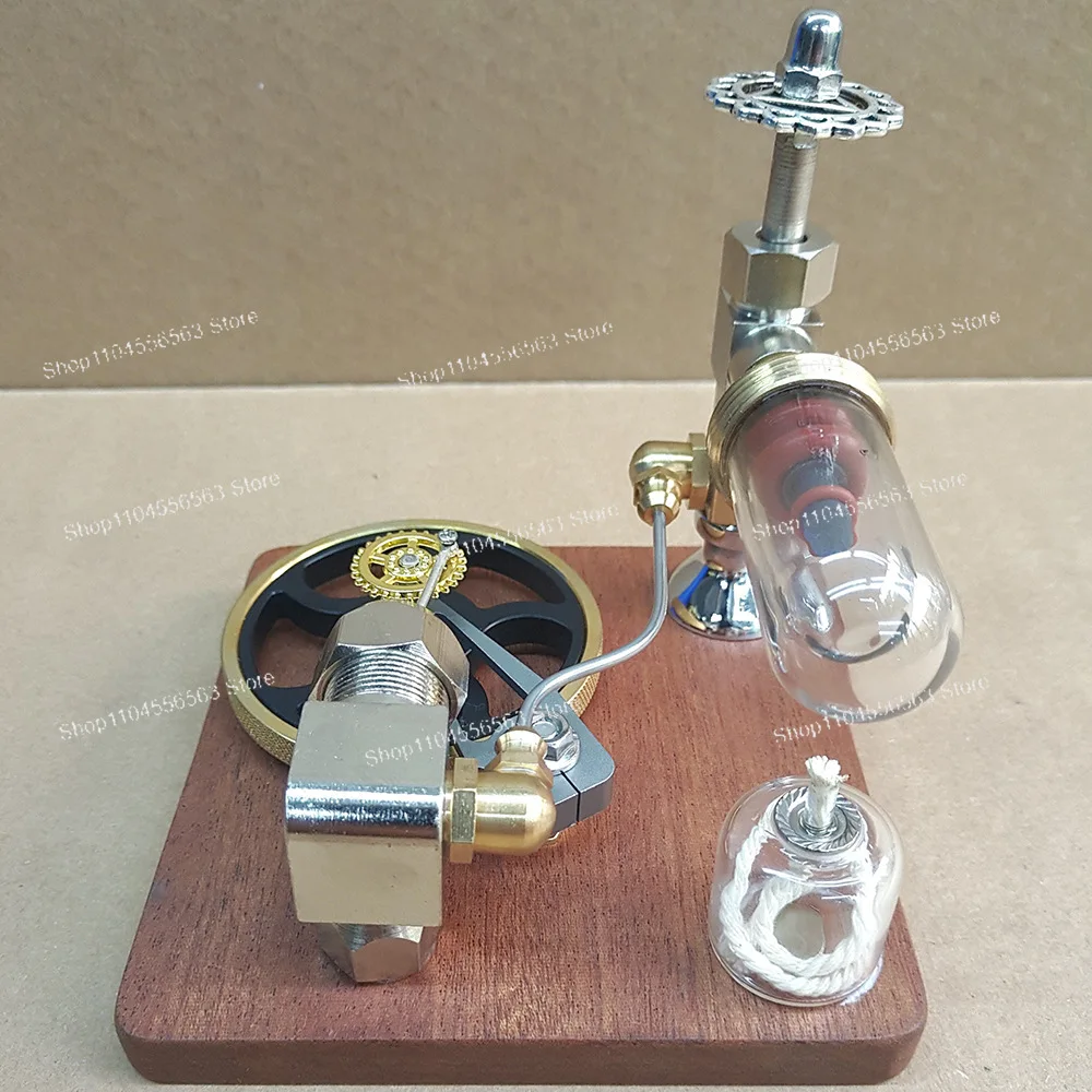 For Advanced Physics Labs: Variable-Speed Stirling Engine Demonstrator - Adjustable Power for External Combustion Experiments