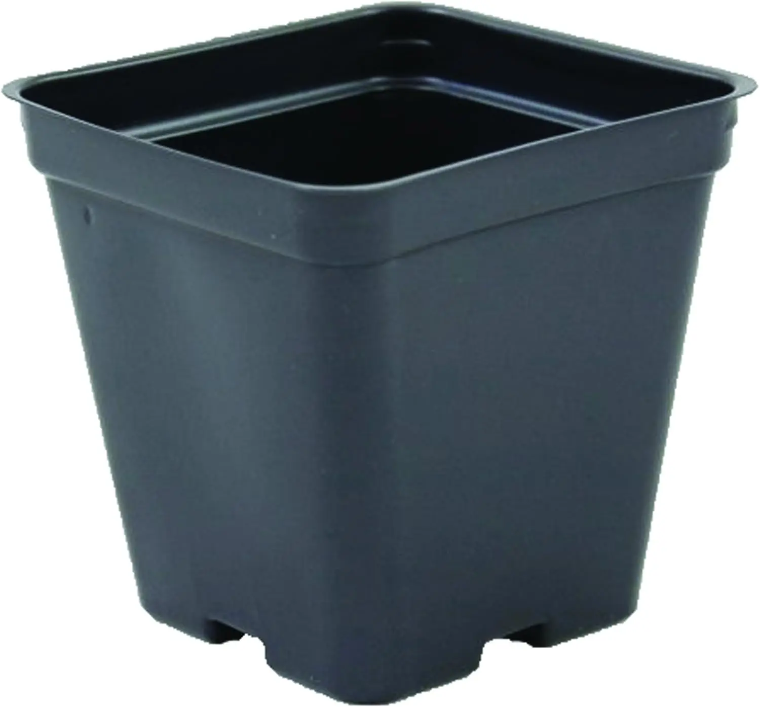 

Square Greenhouse Pots 3.5 inch x 3.5 inch- Black - Plastic - Deep - 200 Pack by Growers Solution