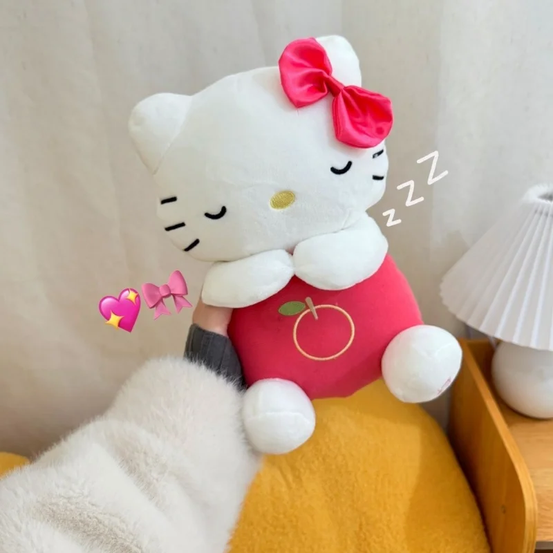 

Breathable Hellokitty Plush Doll Doll Simulation Breathing Kitty Toys Girls Gift Anime Surrounding Birthday Gifts Holiday Gifts