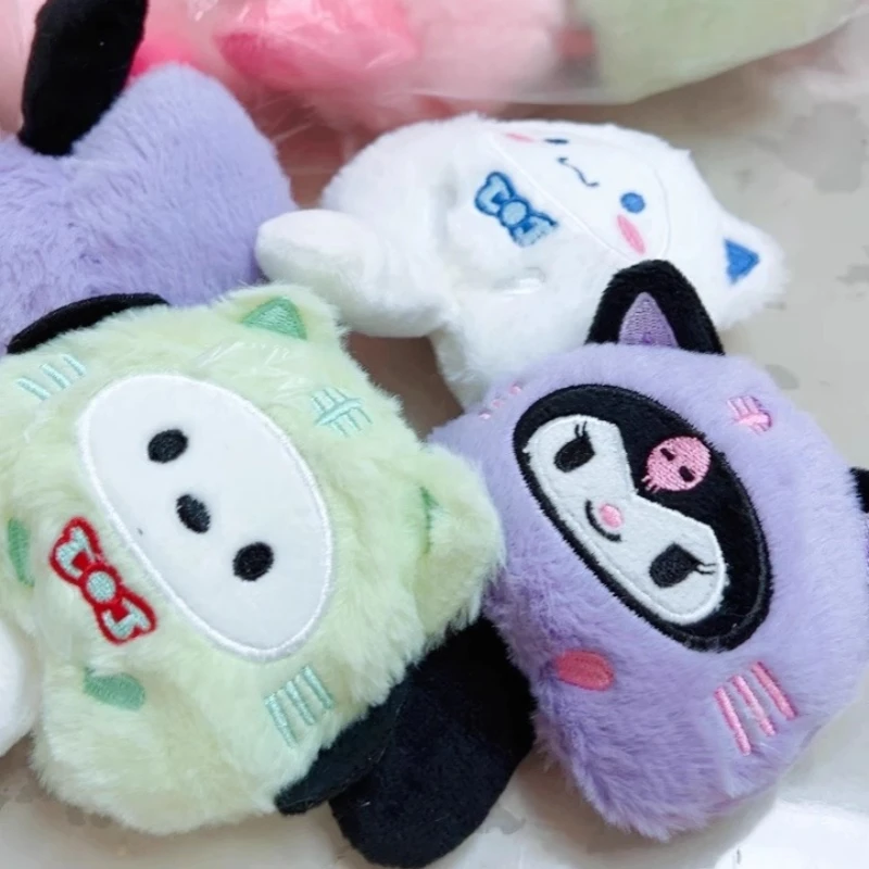 Nova olá kitty kuromi pomompurin boneca mochila charme anime cinnamoroll melodia kawaii estudante chaveiro presente para amigos brinquedos