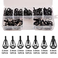 70PCS Black ring