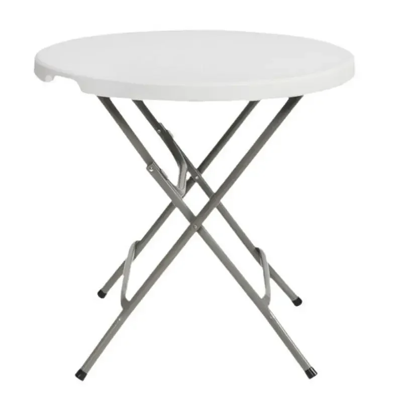 

'wholesale plastic small round table, bar outdoor round table, bar table 80*110cm folding table