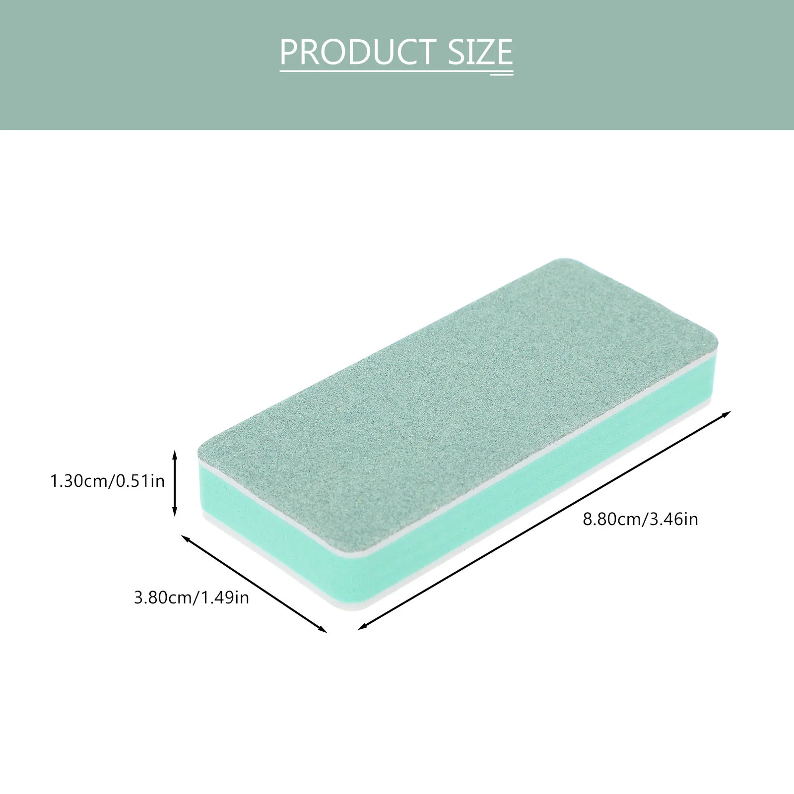 12 pièces manucure soin barre de vernis bandes de meulage pédicure outils de polissage des ongles bloc de polissage fournitures d'art des ongles