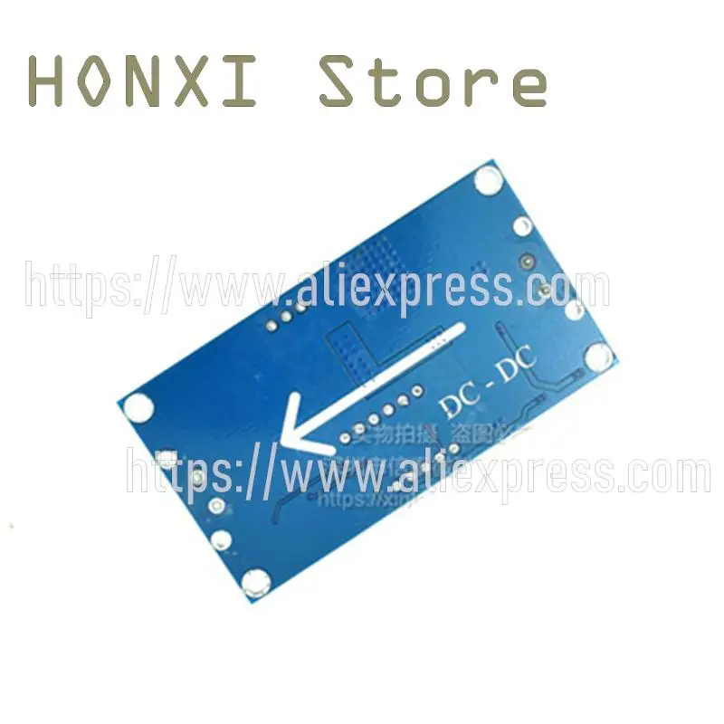 1PCS The new DC-DC adjustable regulated power supply module LM2596 step-down module with voltmeter shows blue plate