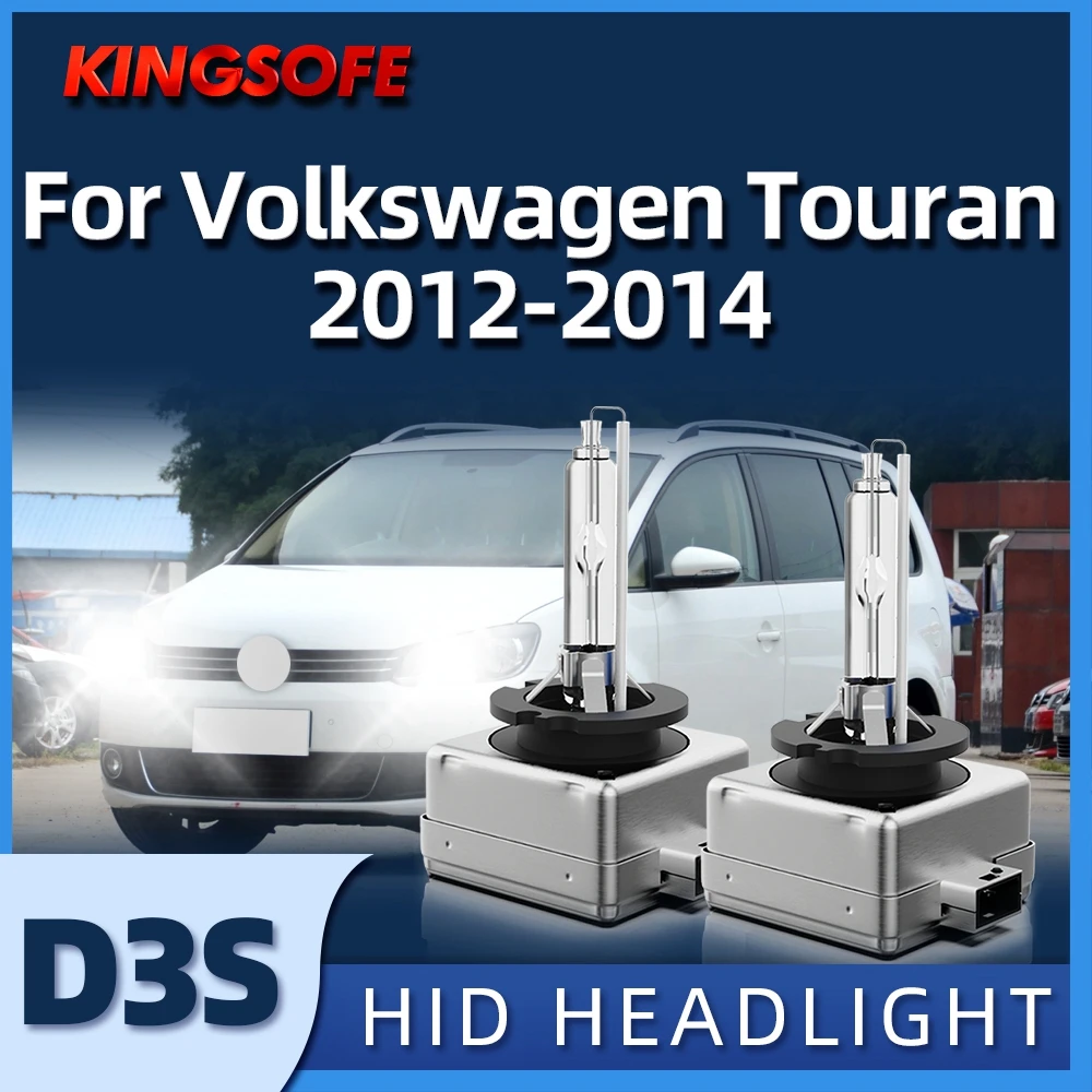 

KINGSOFE D3S Xenon HID Bulbs Car HeadLight 6000K Super Version HID Bulb For Volkswagen Touran 2012 2013 2014