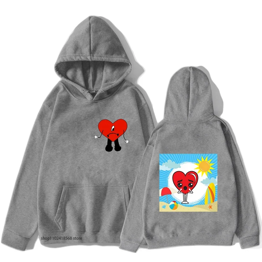 سيئة الأرنب هوديس UN VERANO SIN TI الرسومات بلوزات للجنسين الهيب هوب الشارع القمم ألبوم الموسيقى طباعة الملابس ربيع الخريف بلايز