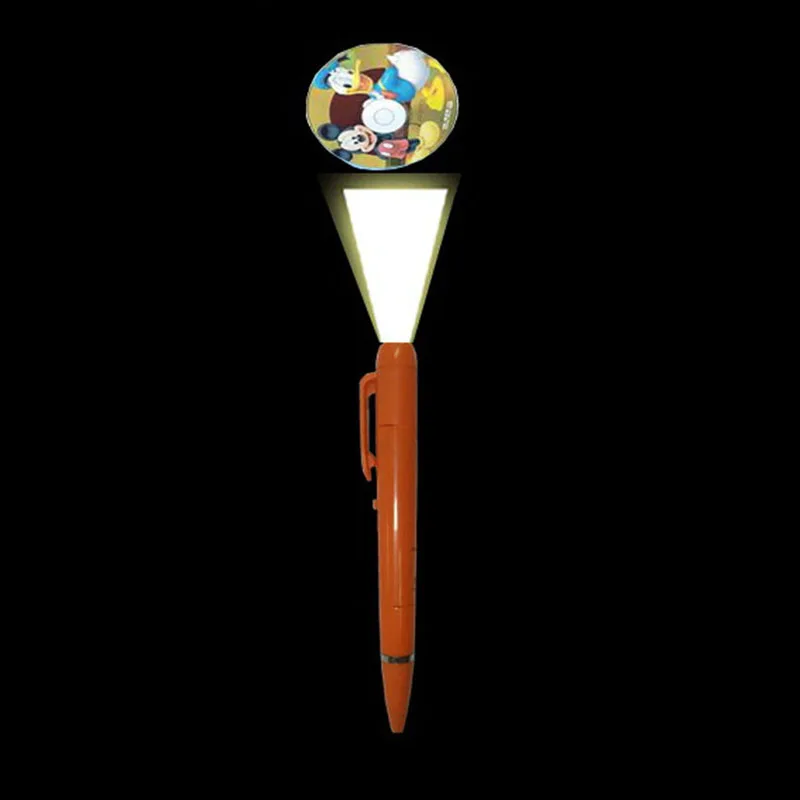 LED Projection Ball Pen para crianças, brinquedos de múltiplas funções como presente