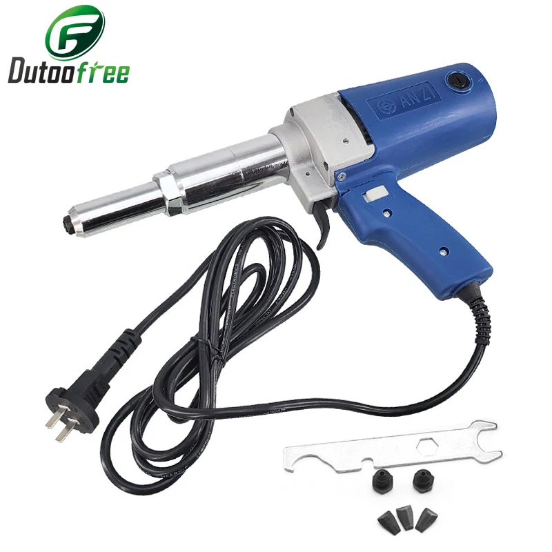 

220V High Quality Electricity Riveter Gun Electric Gun 7000N Electric Nail Gun 400W Suitable for 3.0-5.0mm Blind Rivets